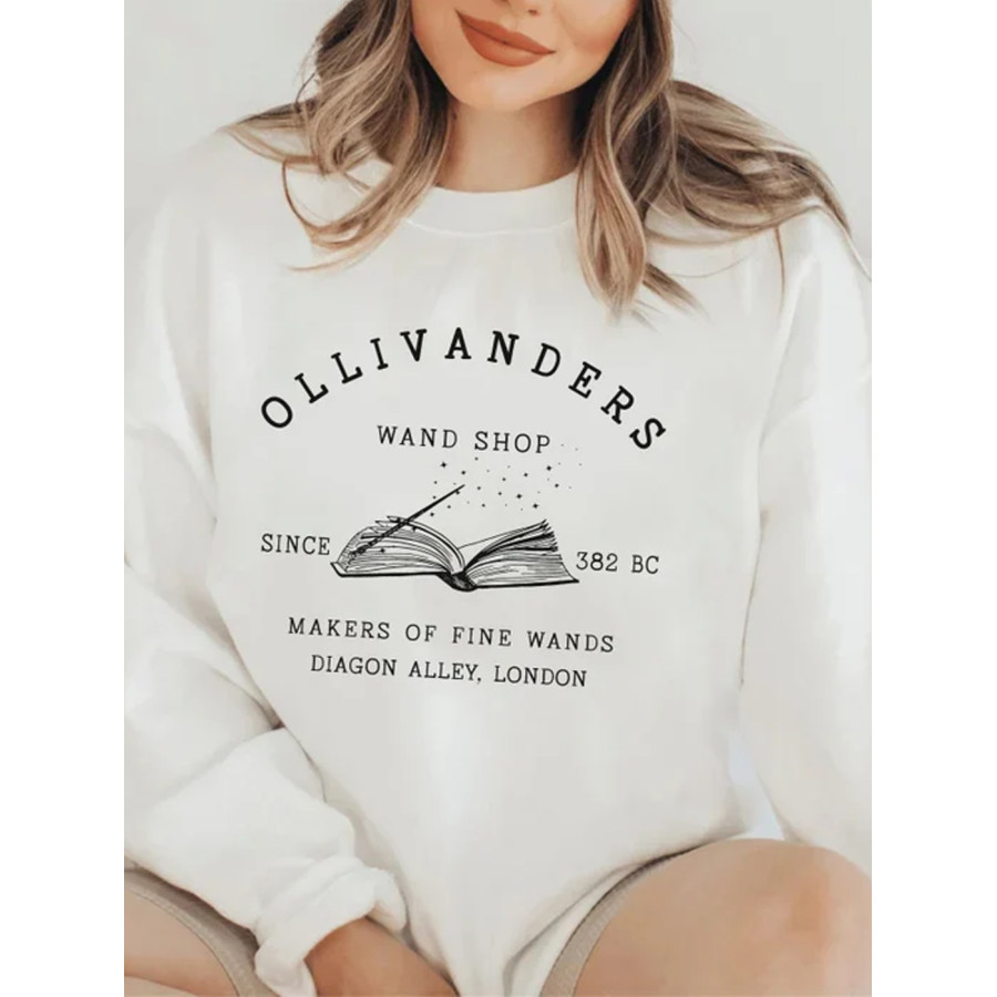 

Ollivanders Wand Shop Sweat-shirt Wizard Book Shop