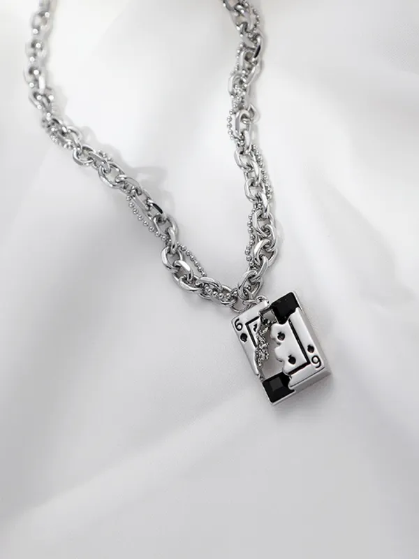 Broken Playing Card Necklace - Maxizero.chimpone.com 