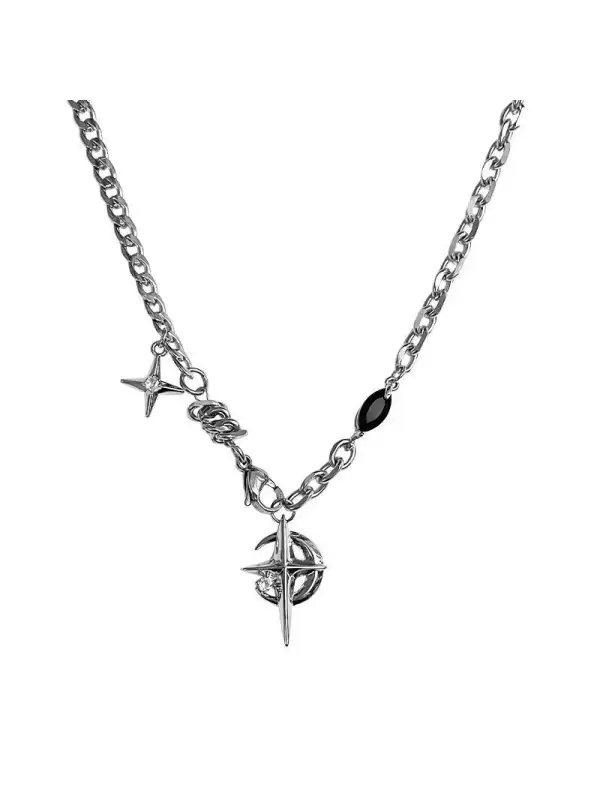 Unisex Hip Hop Street Necklace Collarbone Chain - Maxizero.chimpone.com 
