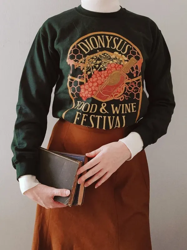 Dionysus Food & Wine Sweatshirt - Cominbuy.com 