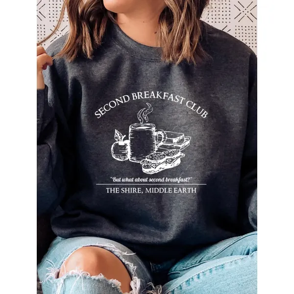 The Lord Of The Rings Second Breakfast Sweatshirt - Yiyistories.com 