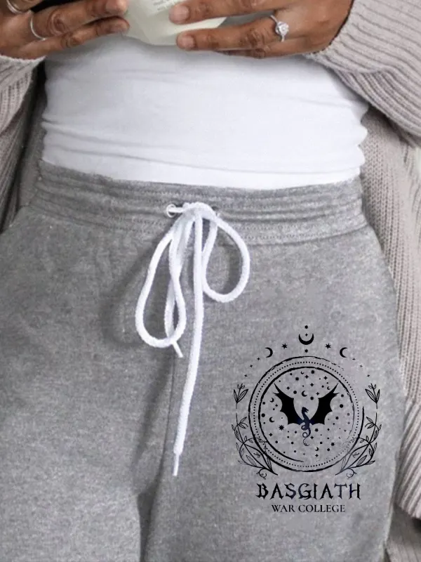 Fourth Wing Sweatpants Bottoms - Machoup.com 