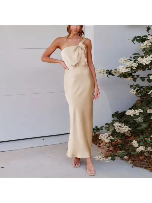Long Skirt, Elegant And High-end Women's Slit, Sexy Hip-hugging Skirt, Slim Dress - Cominbuy.com 