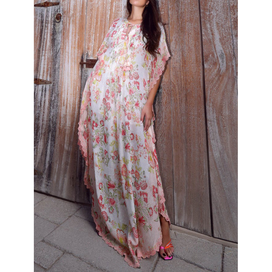 

Robe Longue à Imprimé Floral Pour Femmes