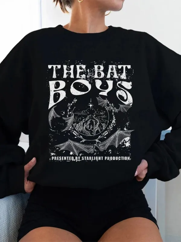 The Bat Boys Wings Sweatshirt - Viewbena.com 