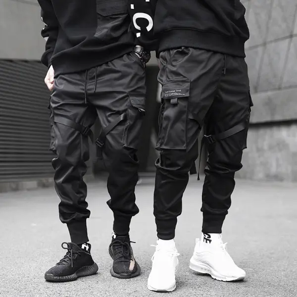 Mens Industrial Belt Multi-pocket Casual Pant YT032 - Leanarea.chimpone.com 