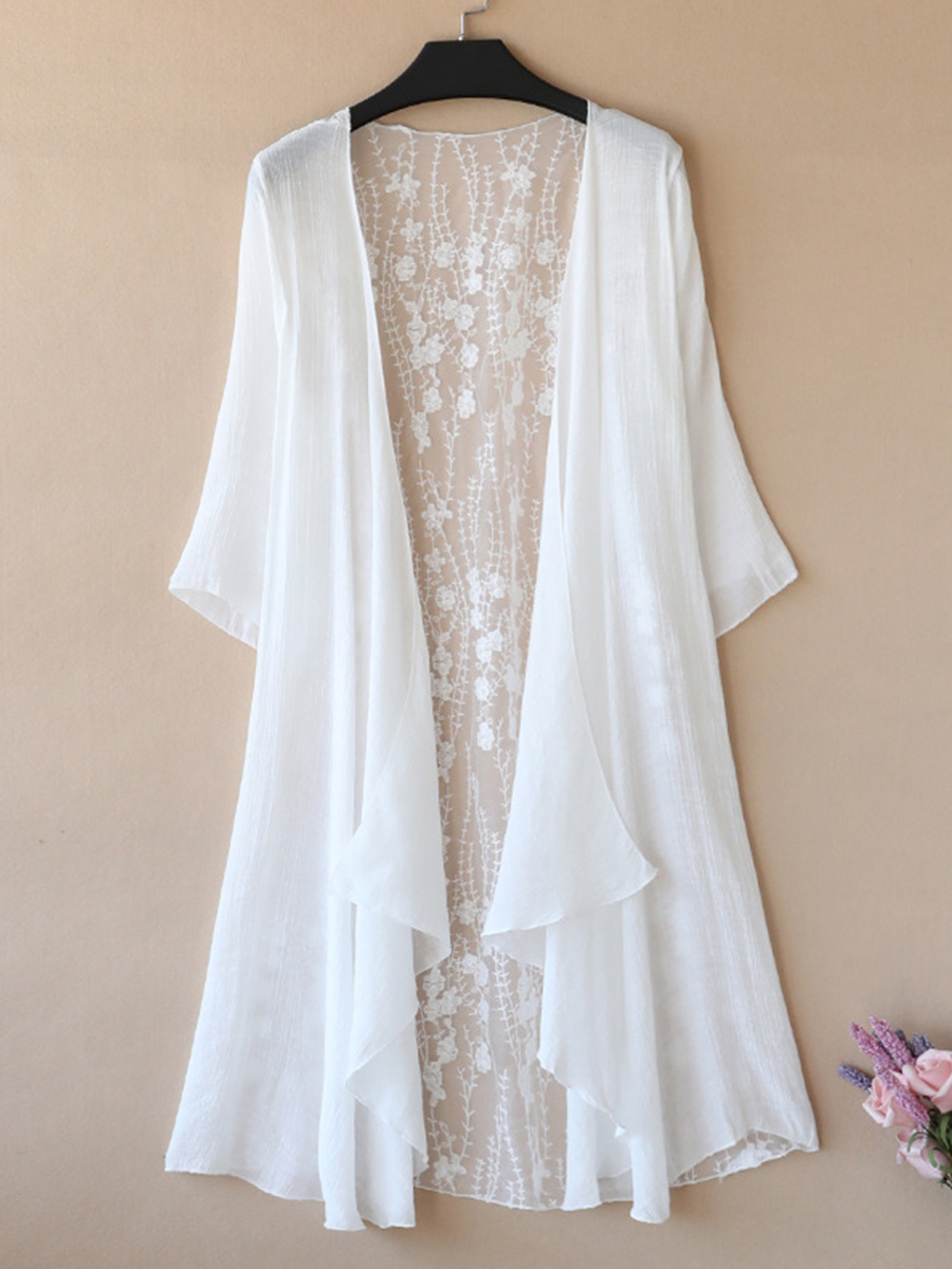 Patchwork Lace Vacation Cardigans