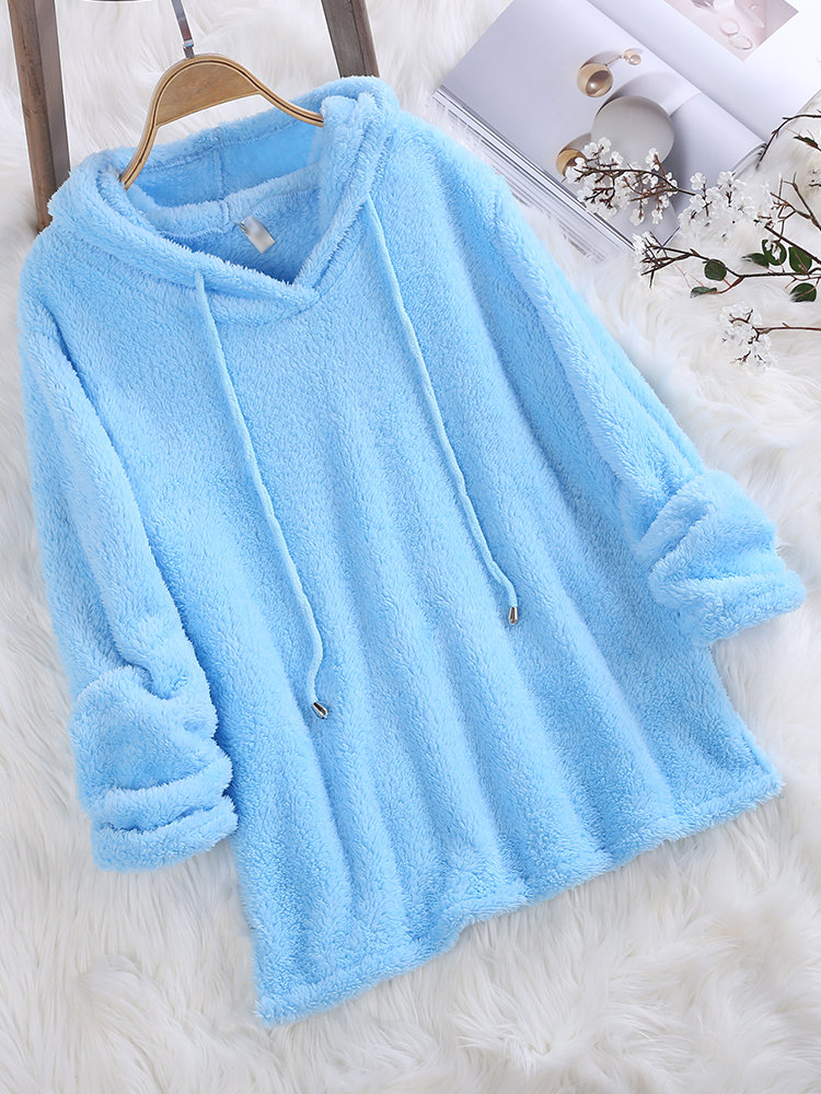 Hooded Plain Hoodie