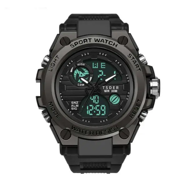 Outdoor sports dual display electronic watch - Annafile.chimpone.com 