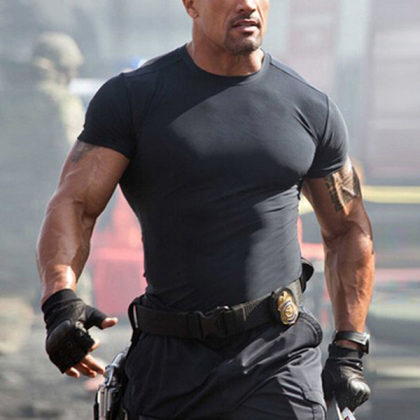 Mens outdoor tactical quick-drying T-shirt