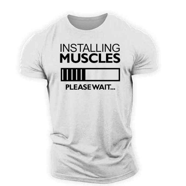 Men's fitness short sleeve T-shirt - Nicheten.com