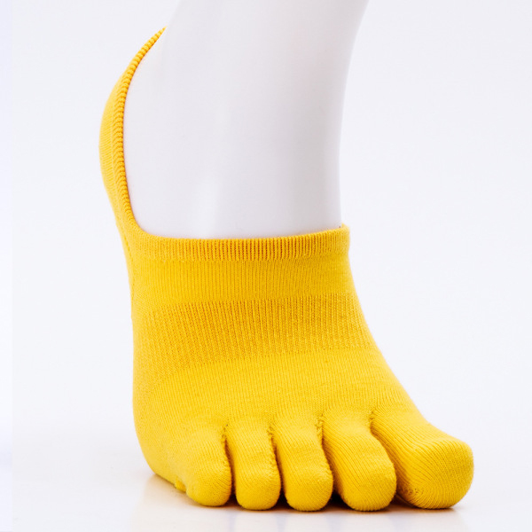Fall-proof Solid Color Sweat-absorbent Chic Split Toe Socks