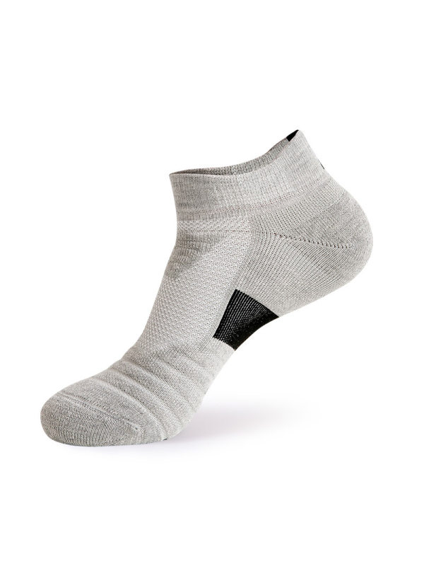 Mens professional thick soled non slip sweat absorbent sports socks