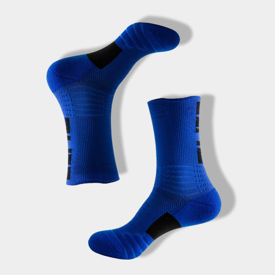 

Men's thick high-tube combat socks sweat-absorbent non-slip sports socks