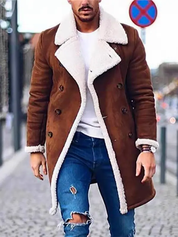 men's fasion warm coat - Inkshe.com 