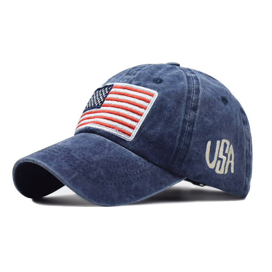 

gorra de béisbol con bandera informal al aire libre para hombre