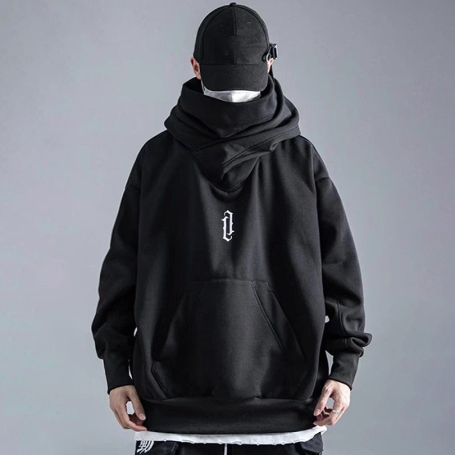 

High Street Vintage Turtleneck Hoodie