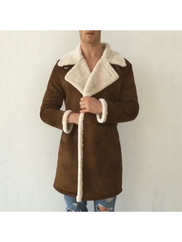 Fashion Men's Long Sleeve Warm Thicken Outerwear - Inkshe.com 