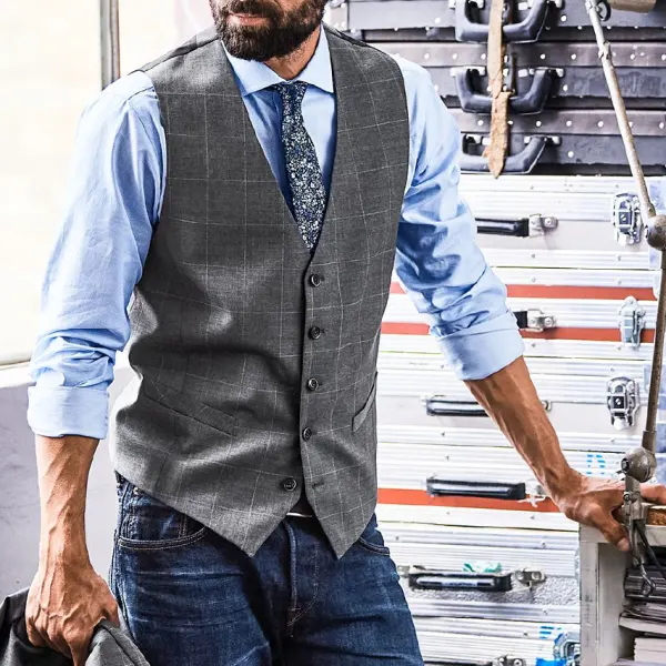 Mens grey vest - Leanarea.chimpone.com 