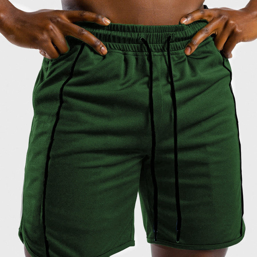

2020 summer men's fitness fashion casual sports jogger shorts bodybuilding breathable quick-drying beach pants men