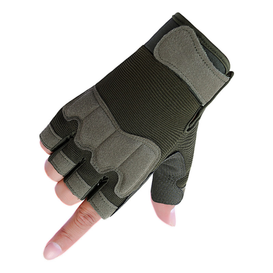 

Men's Outdoor Half-finger Tactical Riding Camouflage Gloves Sports Half-finger