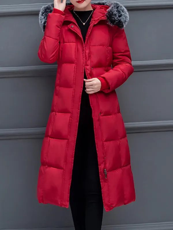 Mode Winter Langer Baumwollmantel - Maxizero.chimpone.com 