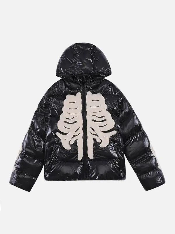 Veste En Coton Squelette Brodé Floqué Thesupermade - Maxizero.chimpone.com 