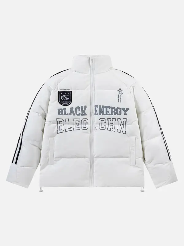 The Supermade Monogrammed Printed Breaded Cotton Jacket - Maxizero.chimpone.com 