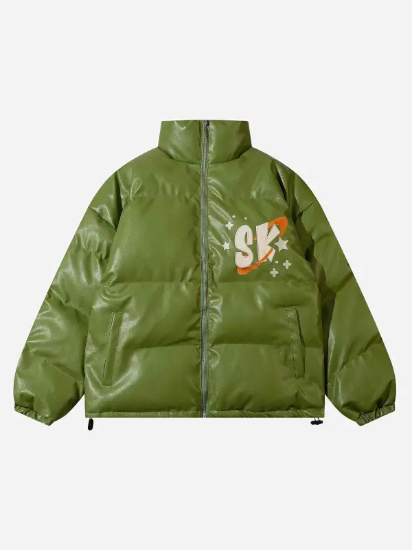 La Veste En Coton Et Cuir Ample Supermade Hip Hop - Maxizero.chimpone.com 