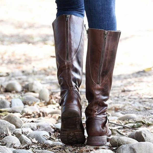 plain flat round toe date outdoor mid calf flat boots