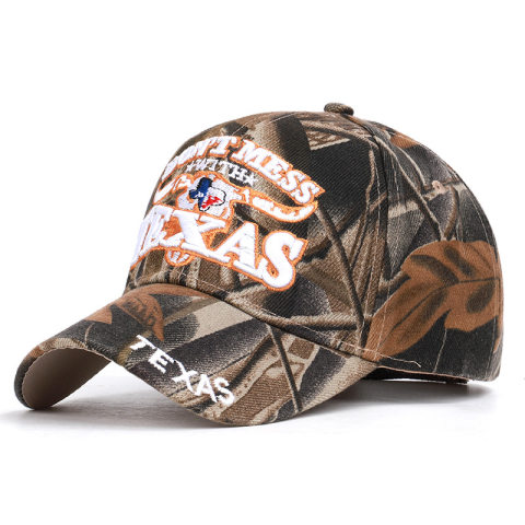 Flag Eagle Embroidered Jungle Camo Cap