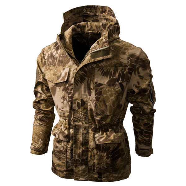 Download Mens hooded multifunctional jacket - blaroken.com