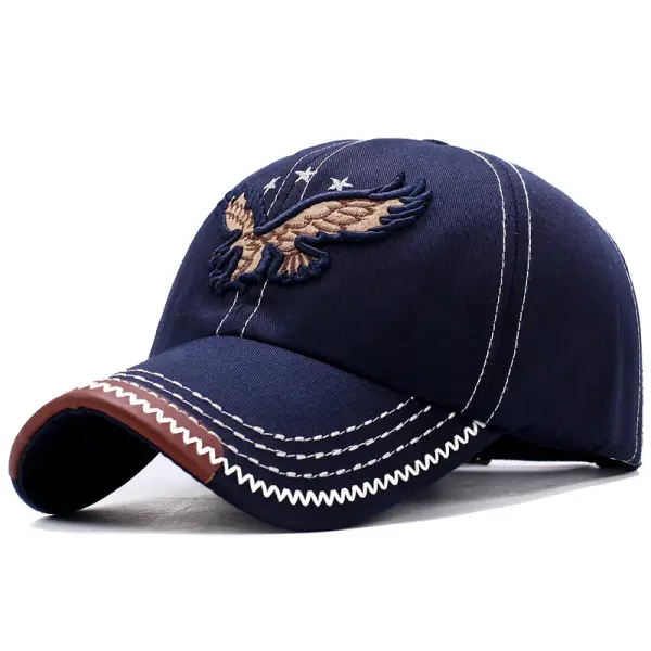 Outdoor embroidered cap - Mosaicnew.com 