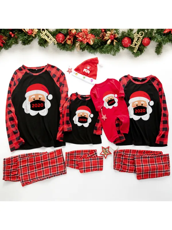 Christmas Print Matching Pajamas Home Wear - Smilemay.chimpone.com 