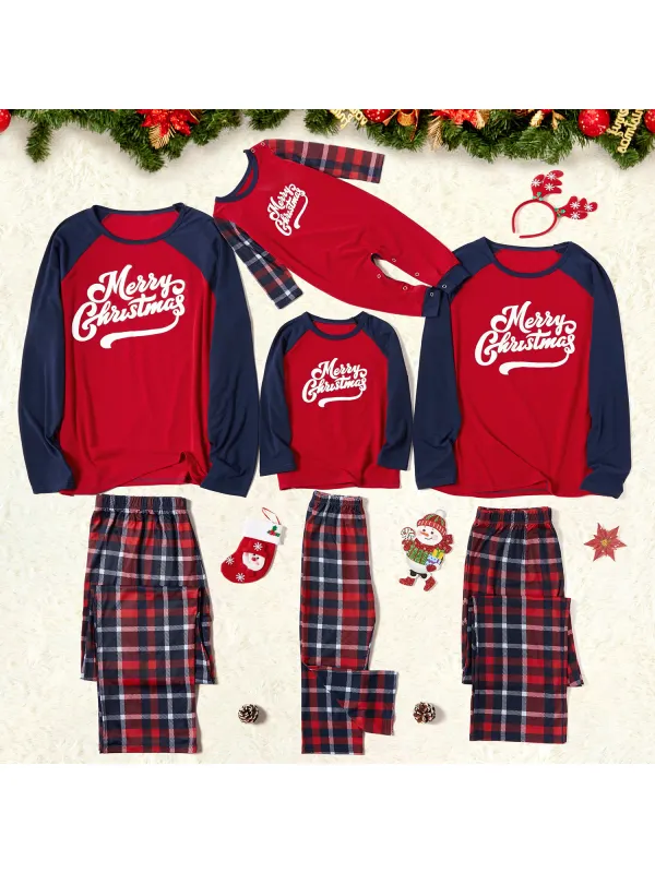 Christmas Print Matching Pajamas Home Wear - Smilemay.chimpone.com 