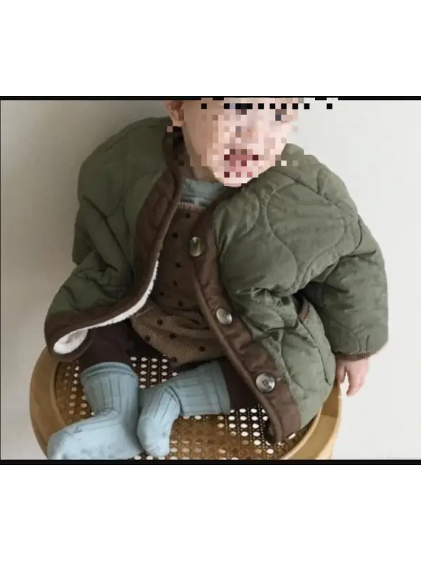 Parent-child Clothing, Winter Outdoor Clothing, Parent-child Cotton Padded Clothing - Smilemay.chimpone.com 