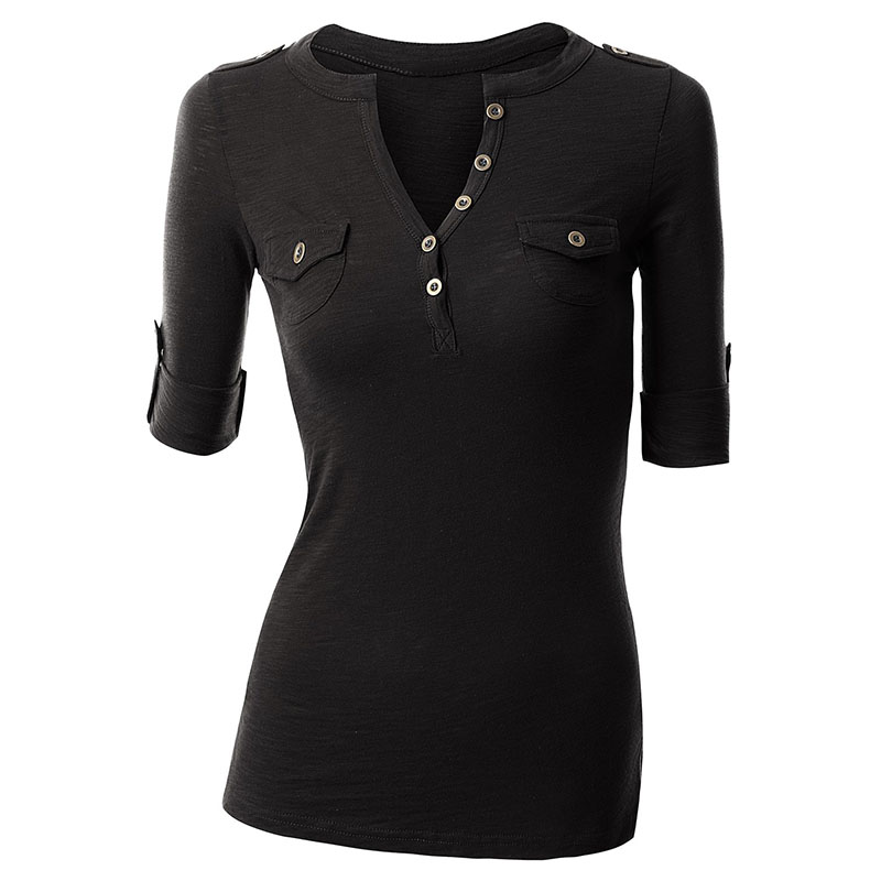 Womens Breathable Outdoor Tactical Chic T-shirt