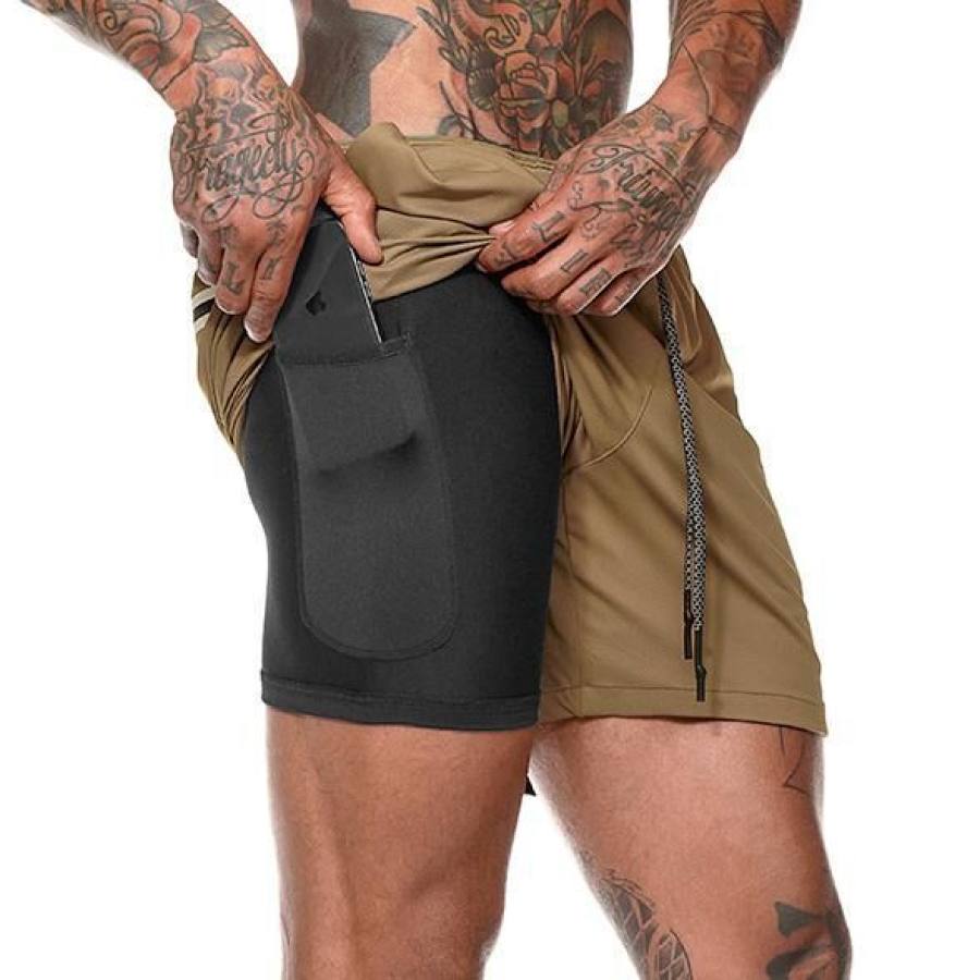 

pantalones cortos transpirables para hombres