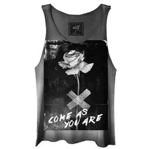 Fashion casual printed vest men - Leanarea.chimpone.com 