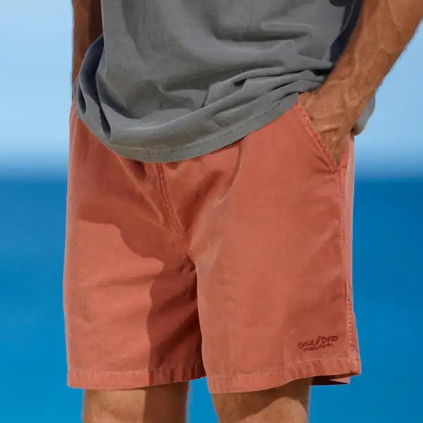 Mens Cotton Twill Shorts - Villagenice.com 