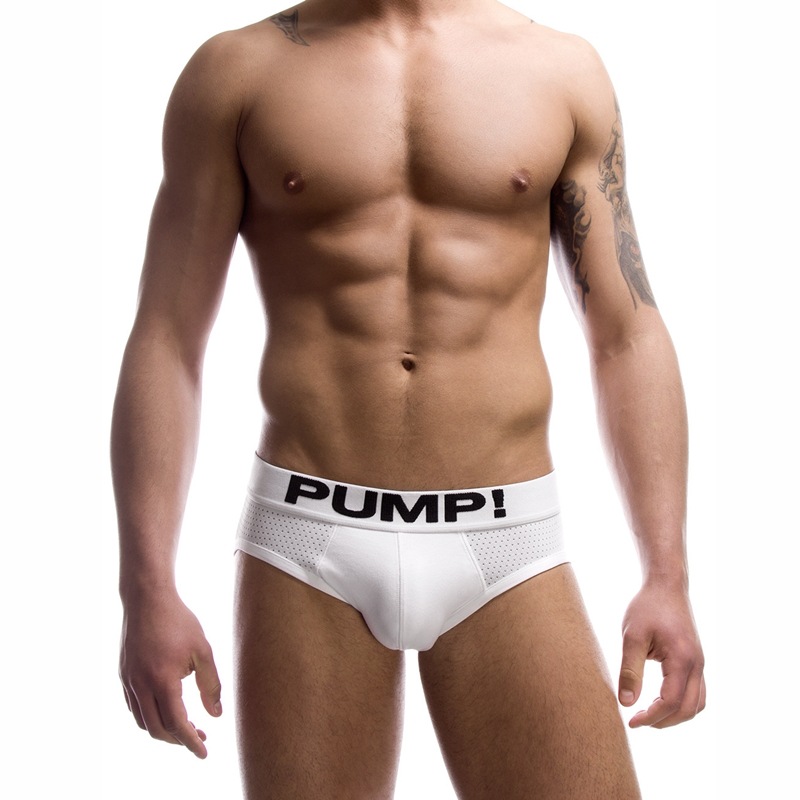 Men's Cotton Mesh Stitching Breathable Underwear