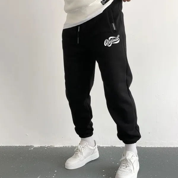 Pattern Print Bouquet Foot Sweatpants - Kalesafe.com 
