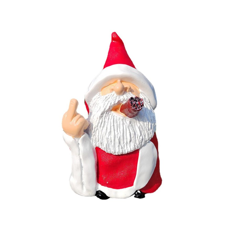 

Santa Dwarf Resin Crafts Garden Ornaments Christmas Decoration