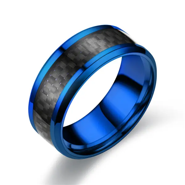Fashion Carbon Fiber Ring - Menilyshop.com 