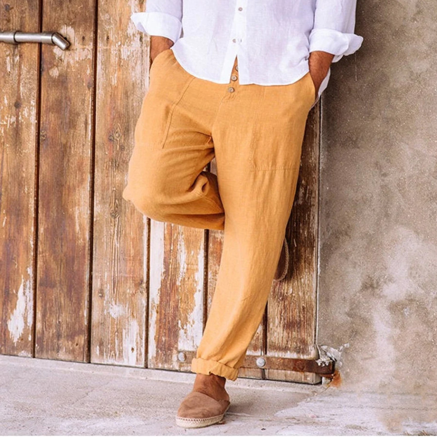 

Men's Loose And Comfortable Linen Pants