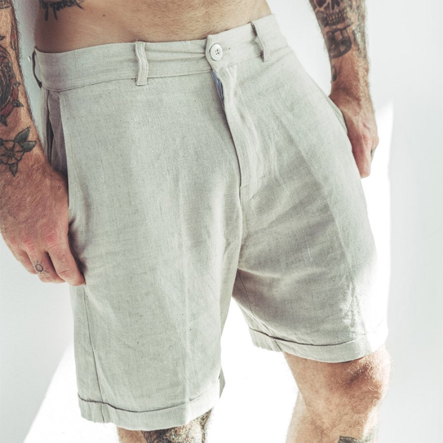 

Vintage Linen Shorts