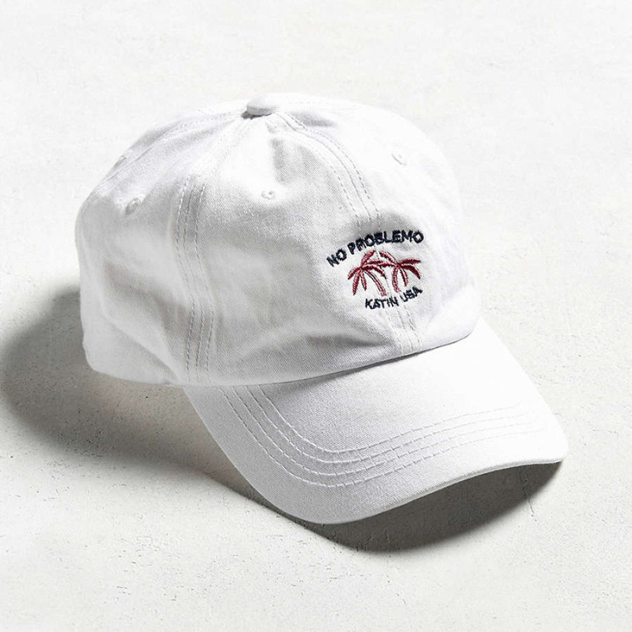 

Vintage Palm Embroidered Cap
