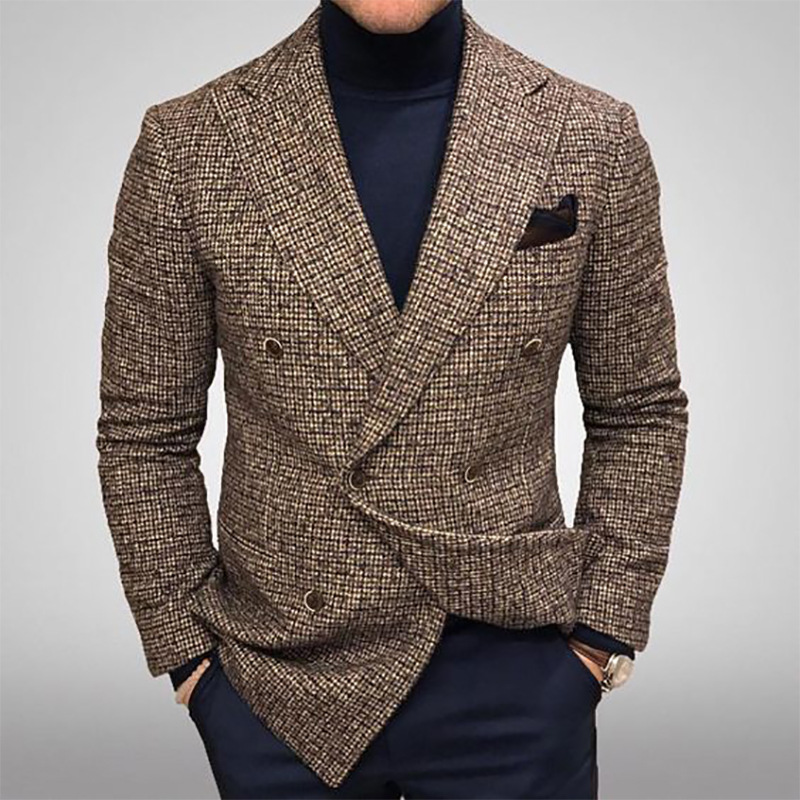 Men's Gentleman Casual Party Dinner Suit Jacket