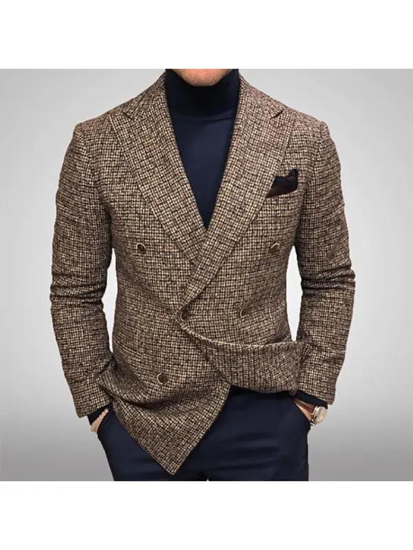Men's Gentleman Casual Party Dinner Suit Jacket - Spiretime.com 
