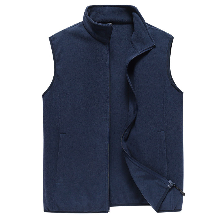 

Men's Outdoor Warm Fleece Sweatshirt Vest